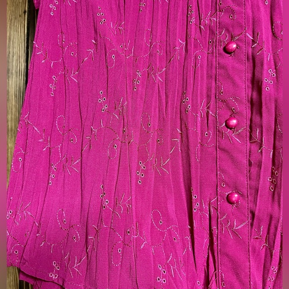 Embroidered East 5th blouse - Picture 2 of 4